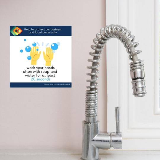 Hand Washing Signs for Businesses