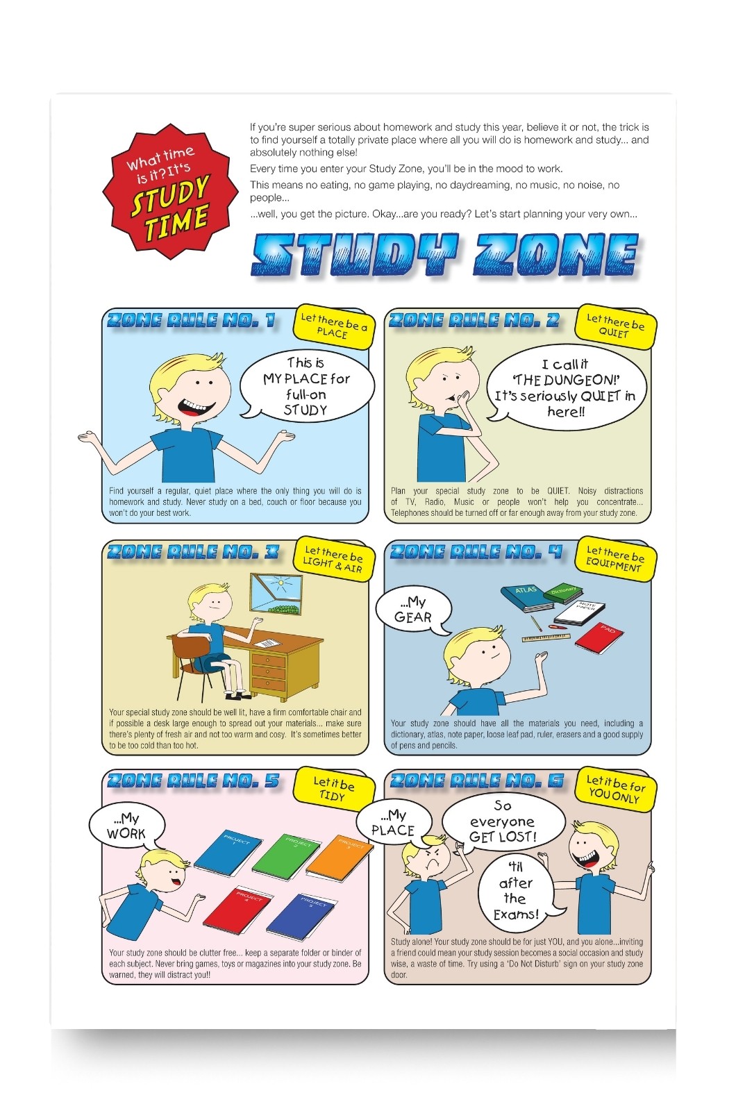 Student Diary Study Tips