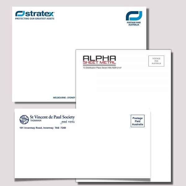 Branded Envelopes various sizes