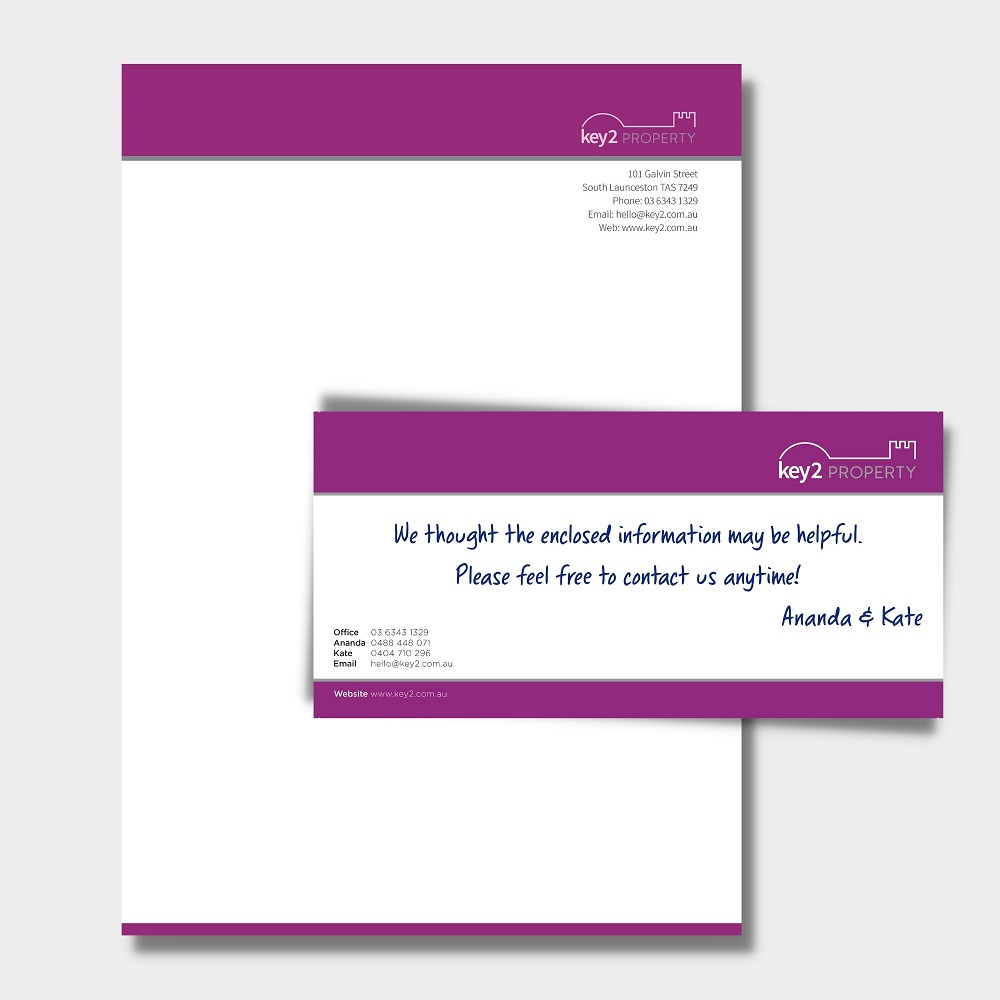 Printed Letterhead and with Compliments Slip