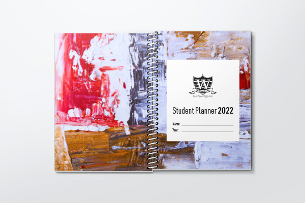 Student Diary for Schools Generic, Paint Cover