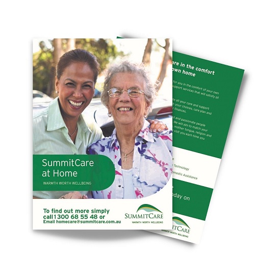 Summit Care A5 Flyers